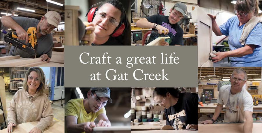 Craft a great live at Gat Creek